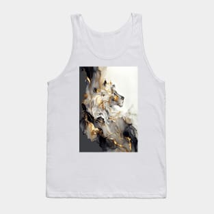 Lion's Gaze - Resin Art Tank Top